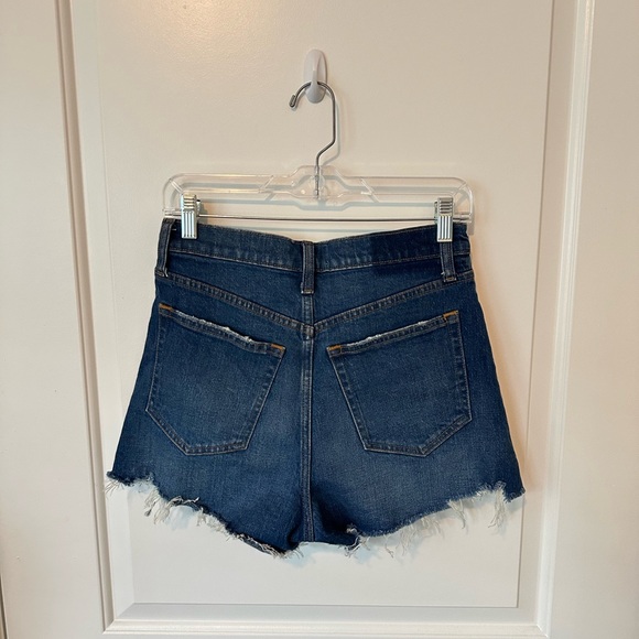 Abercrombie & Fitch Women’s High Rise Cutoff Denim Shorts, Size 26 - Picture 2 of 3